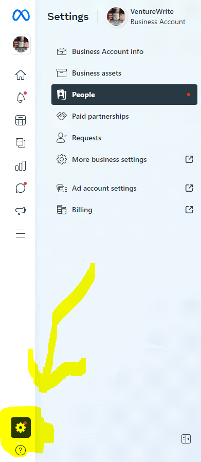 Facebook Business Manager Settings
